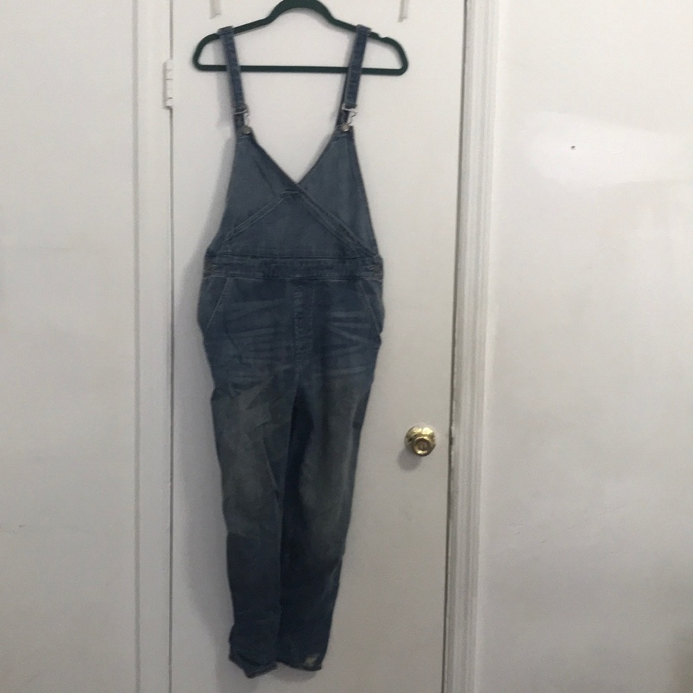 Gap fashion overalls, slim ankle leg